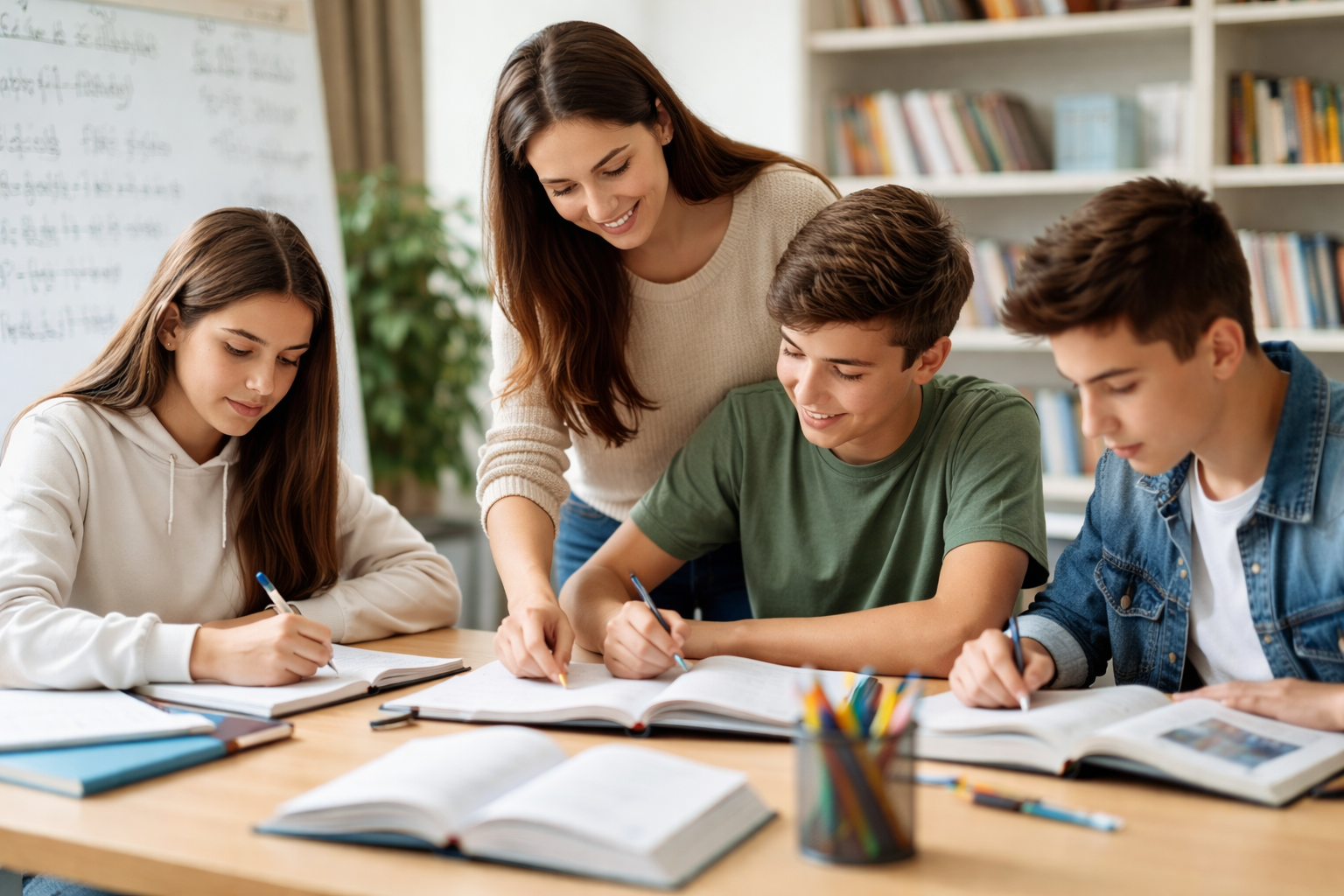 Equipo y aula de Academia Esparta
